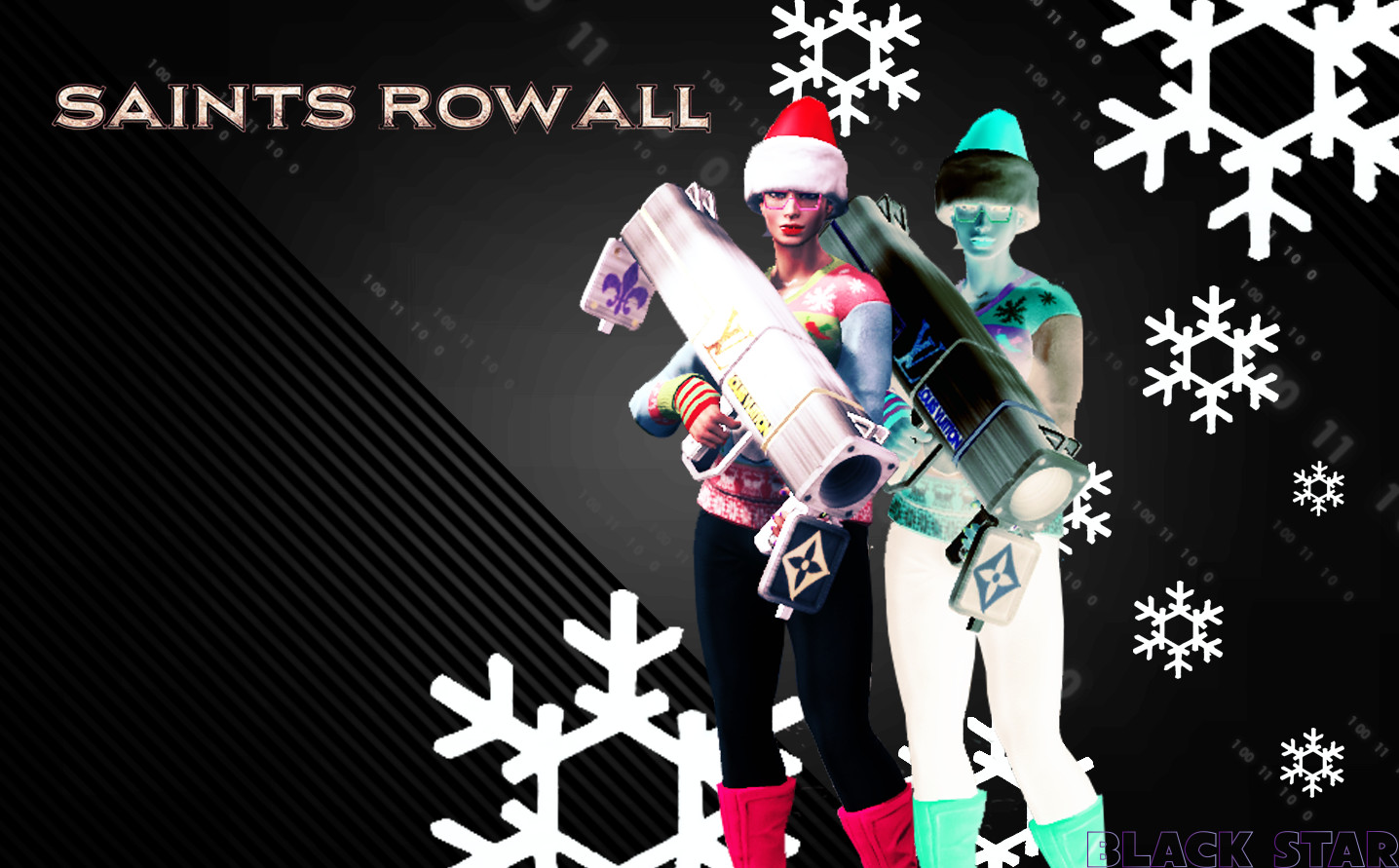 Saints Row 4 X - Mas Dubstep(캐롤.세인츠로우4)