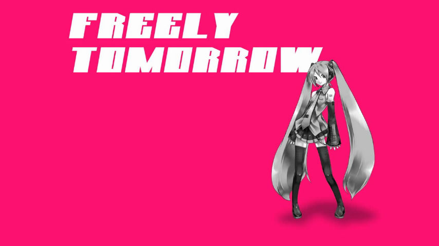 Freely Tomorrow - 하츠네 미쿠 (애잔, 진지, 따뜻)