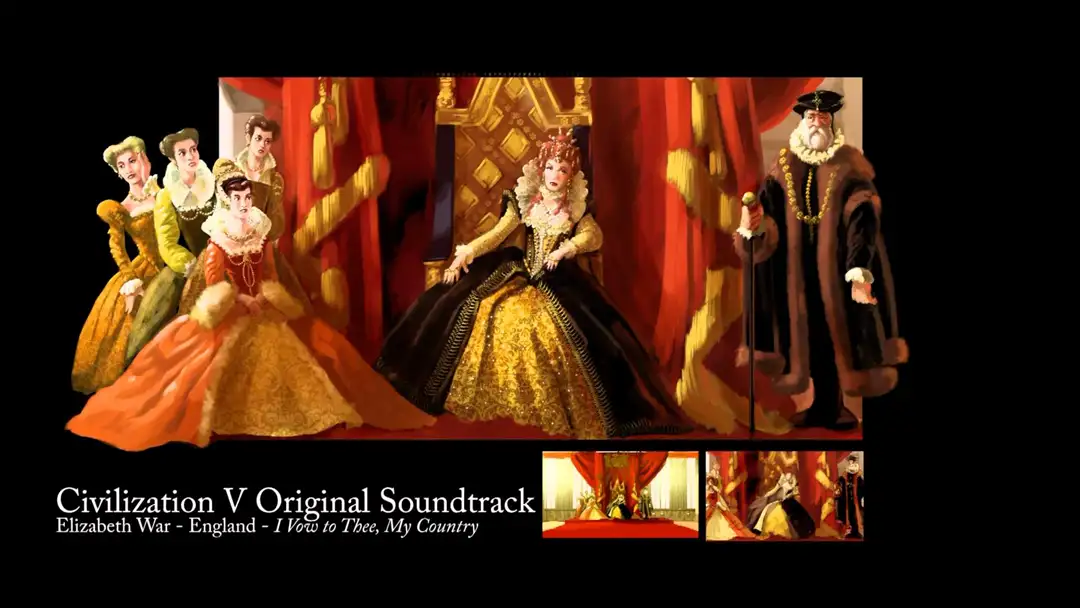 문명 5 OST - Elizabeth Peace - England - I Vow to Thee, My Country (장엄, 감동, 진지, 비장, 웅장, 오케스트라, OST)