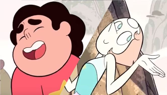 Steven Universe- Giant Woman Song (스티븐 유니버스) 행복 달달 카툰