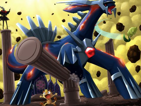 Primal Dialga Battle - 포켓몬 불가사의 던전 시간 어둠의 탐험대 (희망,흥겨움,흥함,비장)
