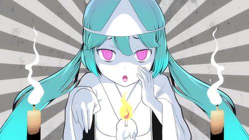 귀신의 우스갯소리(おばけのウケねらい) - 하츠네 미쿠(初音 ミク)