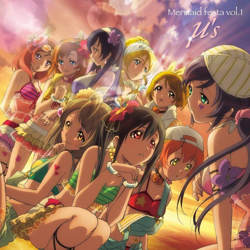 Mermaid festa vol.1 - 러브라이브 μ's (신남, 즐거움, 발랄, 애니)