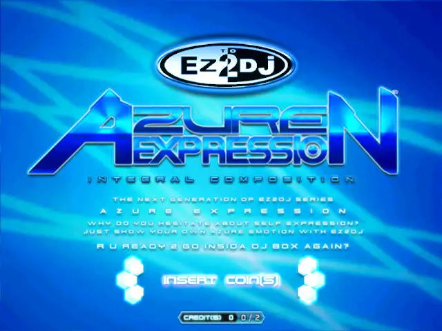 (즐거움, 게임, 흥겨움) Ez2Dj AzureExpression Integral Composition ~AEIC Title Theme~