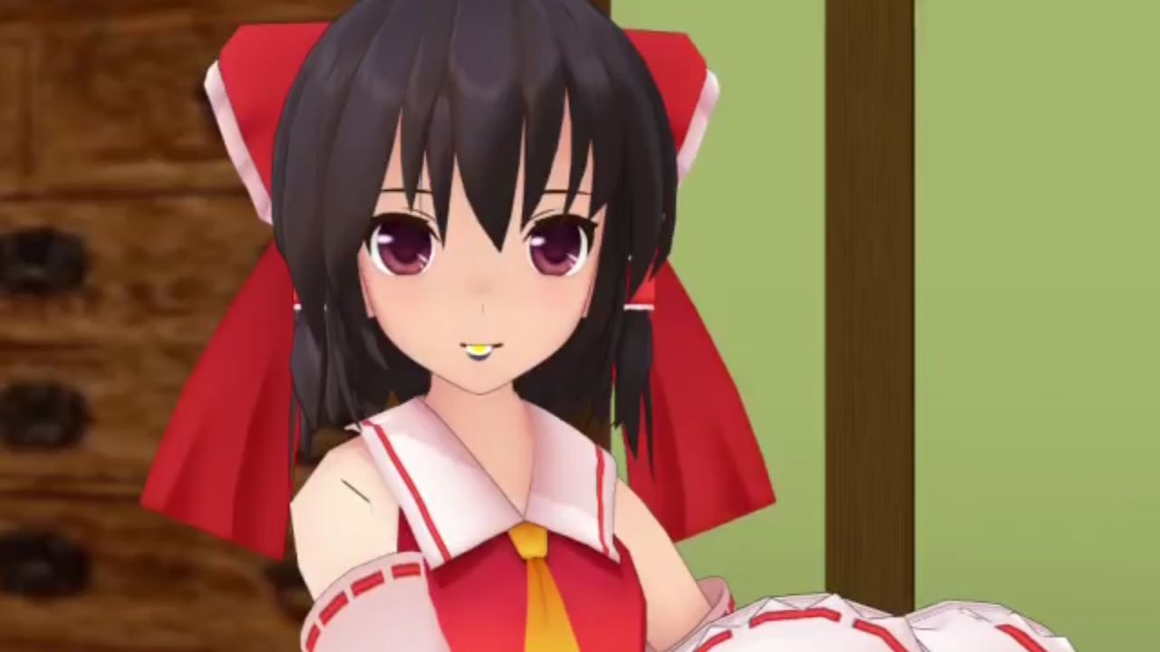동방MMD(MikuMikuDance) BGM 【おてんば恋娘アレンジversion】(말괄량이 연랑 어레인지)