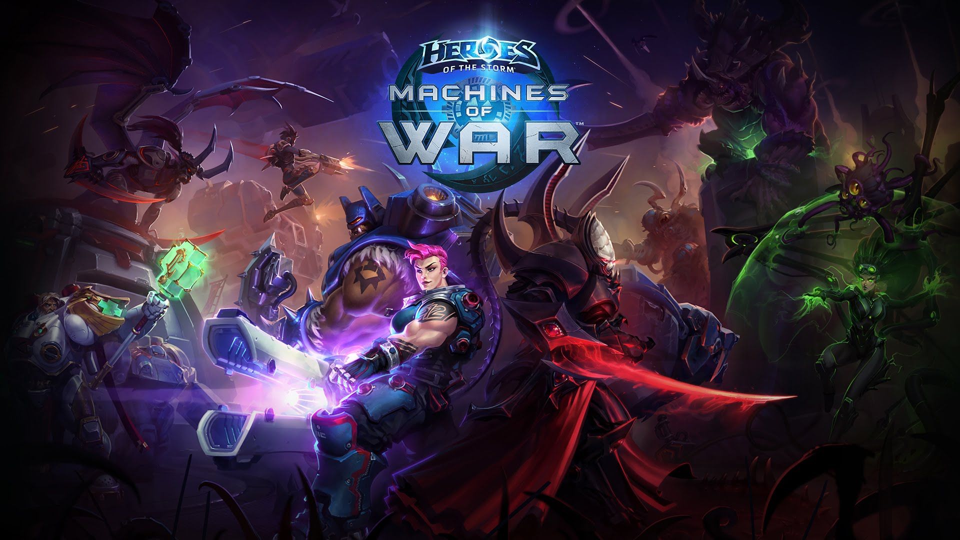 히어로즈 오브 더 스톰(Heroes of The Storm) - 기계전쟁(The Machines of War) 테란 테마 2 (히오스, 히어로즈, HoTS, HOS, Heroes, 게임)