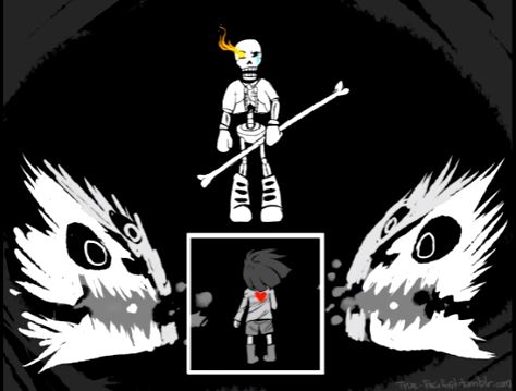 언더테일AU(UnderTale AU) - 불신 파피루스 테마 (Papyrus' Genocide Route Theme)