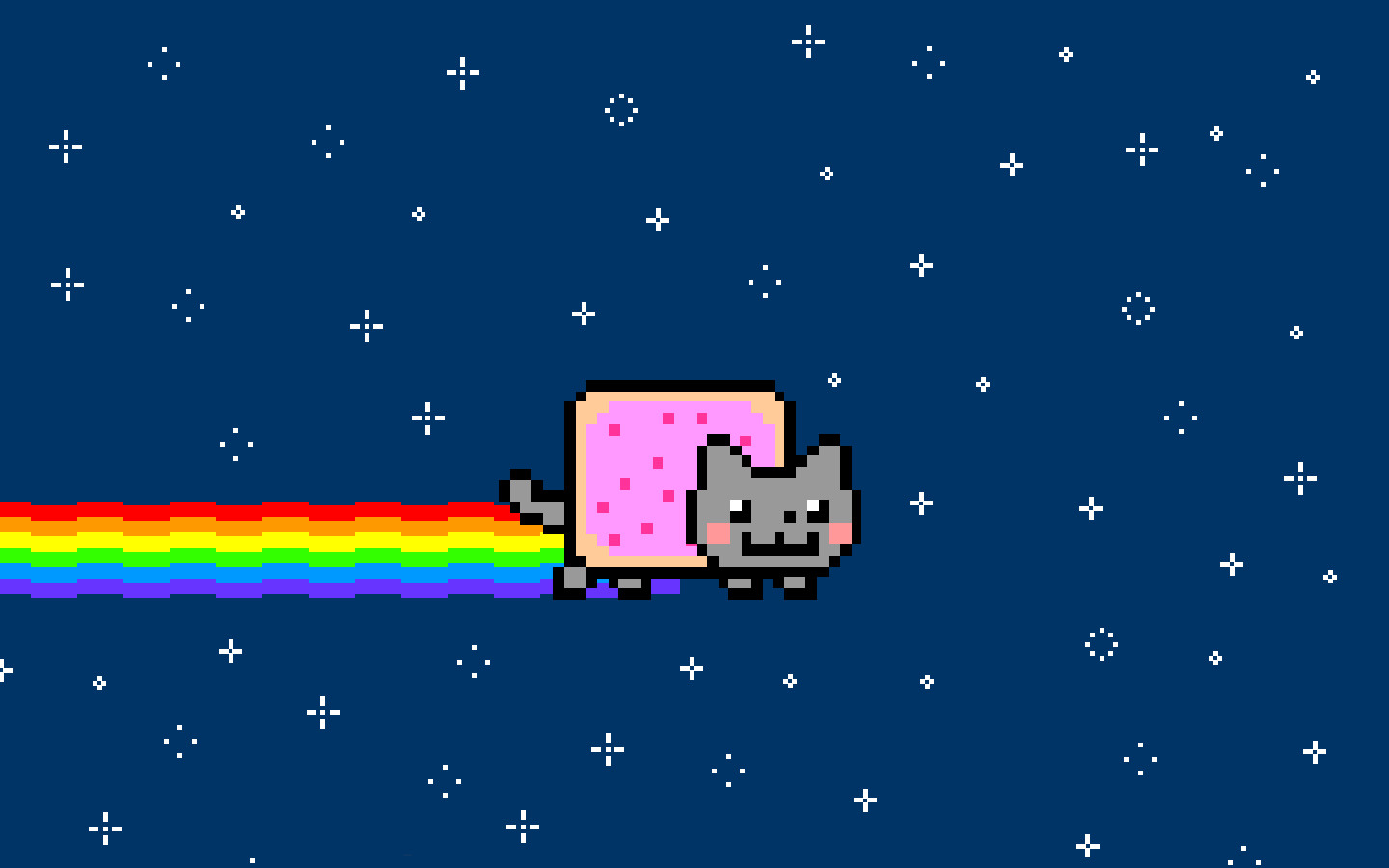 냔캣 (Nyan cat, 엽기, 신남, 한심)