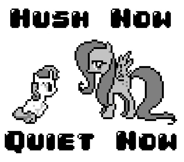 Hush Now Quiet Now (8-Bit) (마이리틀포니, 8비트, 자장가, 잔잔, 흥함)