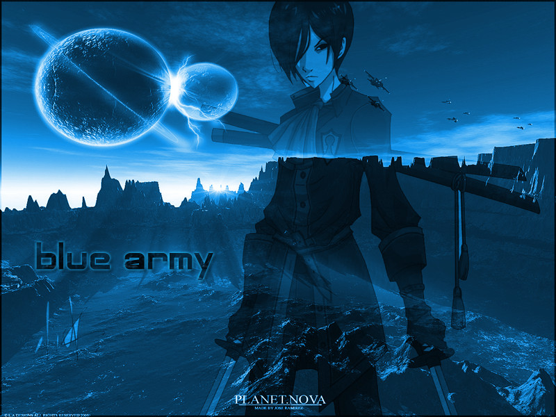 DJ Sharpnel - Blue Army ( 비트,아련,신비)