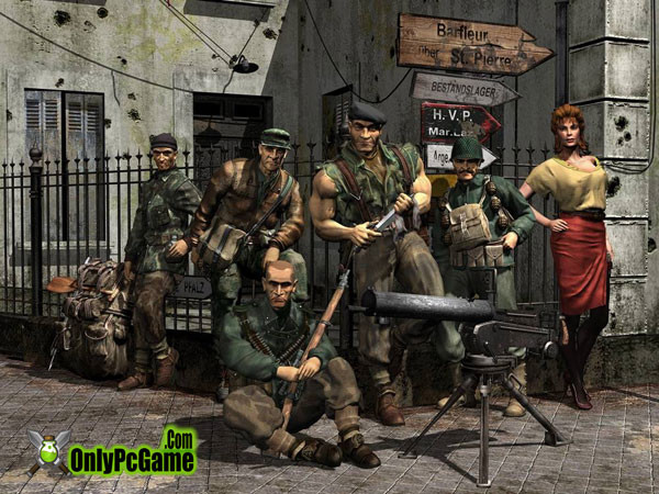 코만도스2(Commandos2) - 트레이닝 캠프 (긴박,격렬,고전,게임)