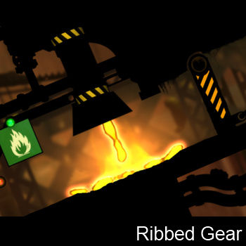 Ribbed Gear (퍼들 (Puddle) OST, 게임, 일상, 잔잔, 무거움, 고요, 공장, 산업, 용광로)