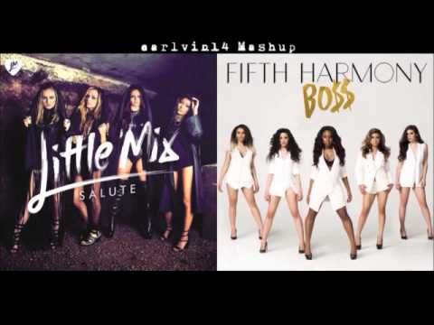 Little Mix & Fifth Harmony - Salute vs. BO$$ (Mashup) (신남, 경쾌)