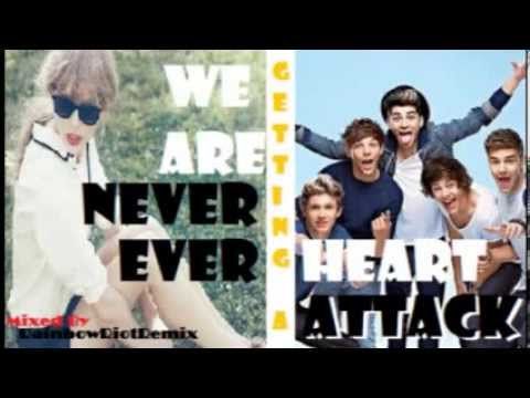 Taylor Swift & One Direction - We Are Never Ever Getting A Heart Attack (Mashup) (신남, 흥겨움)