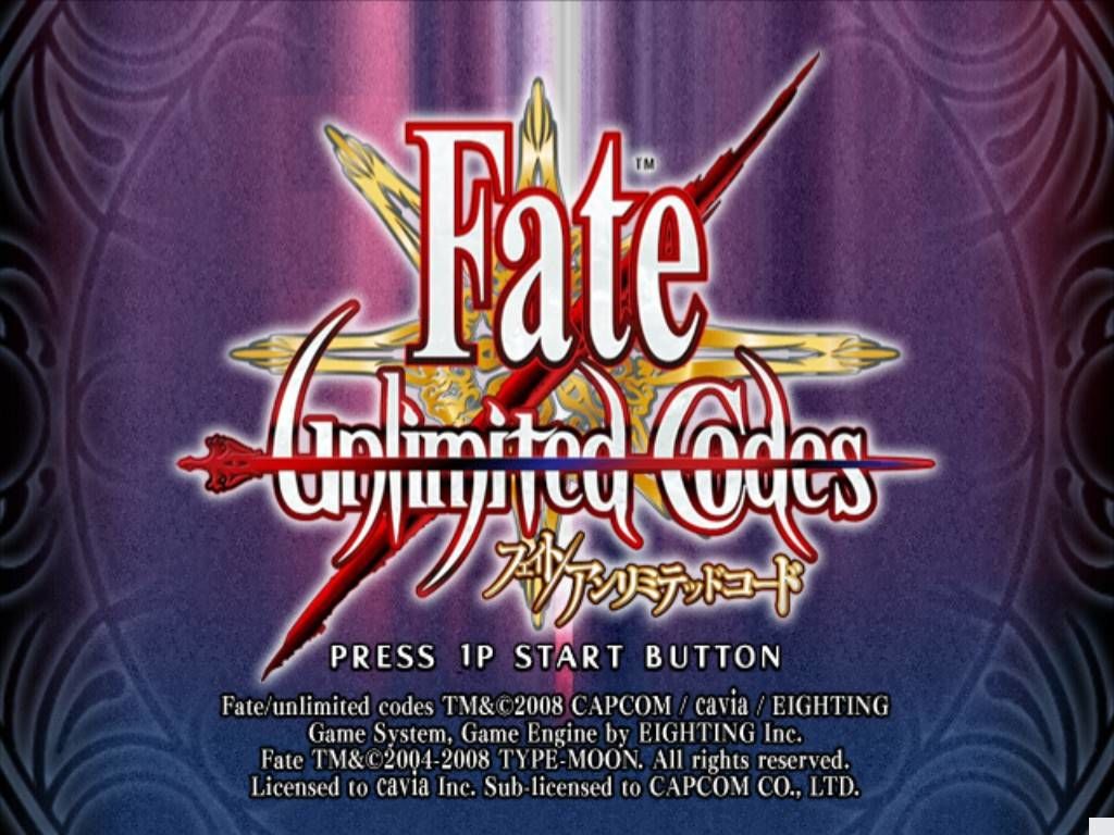 Fate unlimited codes-추억의 저편