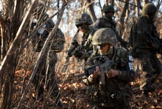 한국 군가 - 용사의 다짐