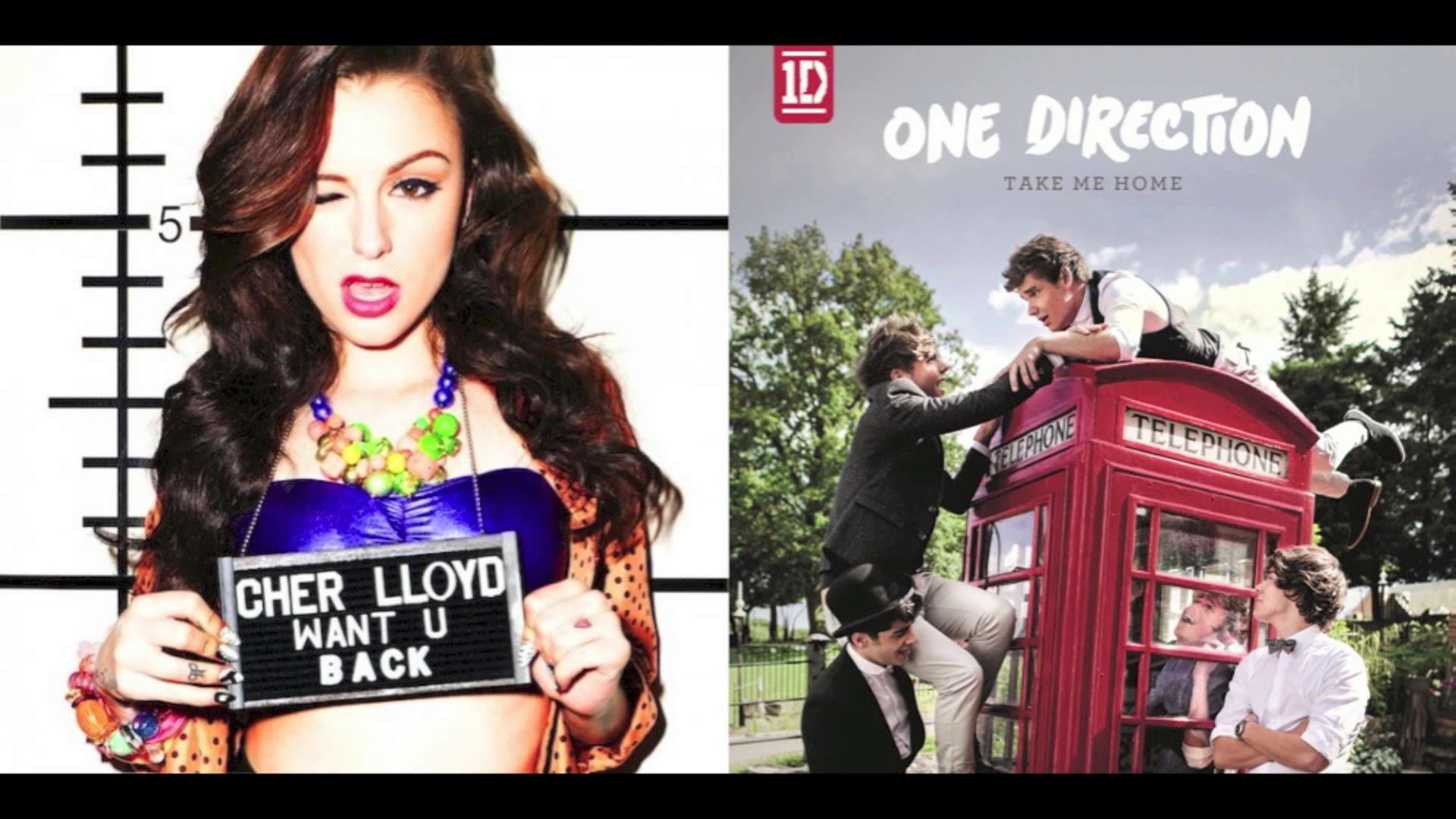 Cher Lloyd vs. One Direction - Want U Back   Heart Attack (신남, 즐거움, 흥겨움, 경쾌)