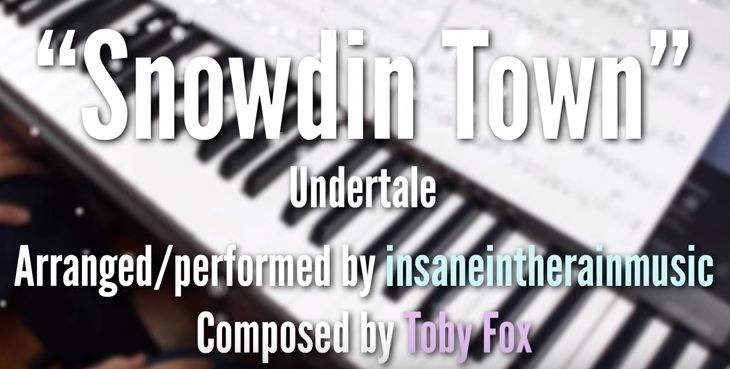 Undertale [언더테일] - Snowdin Town Jazz Cover (스노우딘 타운 재즈 커버)