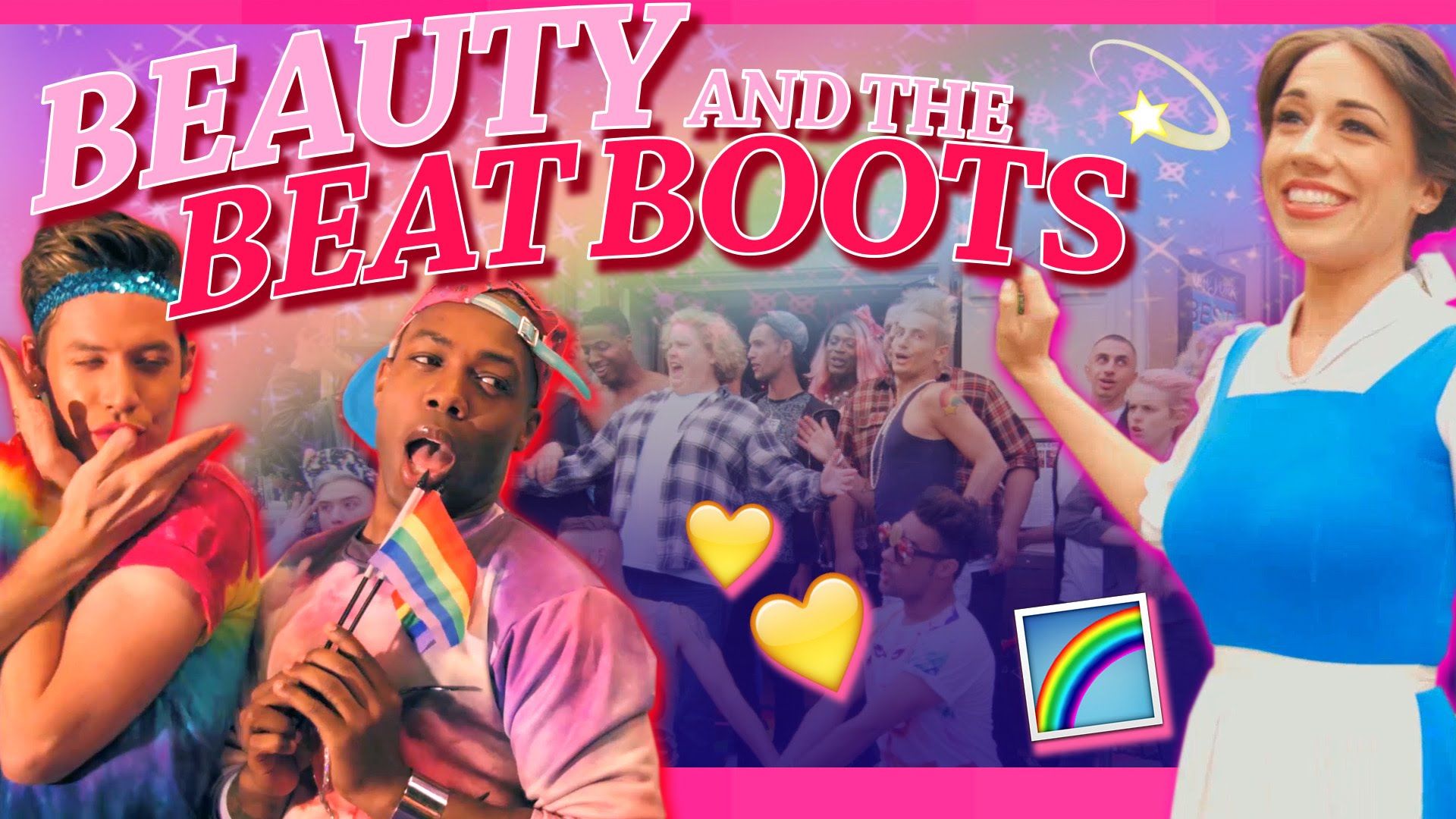 Beauty And the Beat Boots by Todrick Hall (즐거움 흥겨움 엽기 비트 흥함 패러디 미녀와 야수 belle 토드릭 홀)