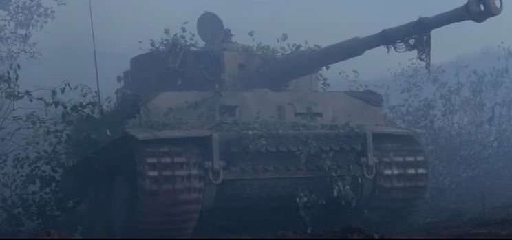 퓨리(Fury) - 티거 전차와 전투(긴박, 급박, 전차, 독일군, 미군, 셔먼, 탱크, 월드오브탱크, 도탄, 제 2차 세계대전)