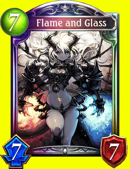 일본 shadowverse 대사-Flame and Glass(소환,진화,공격)