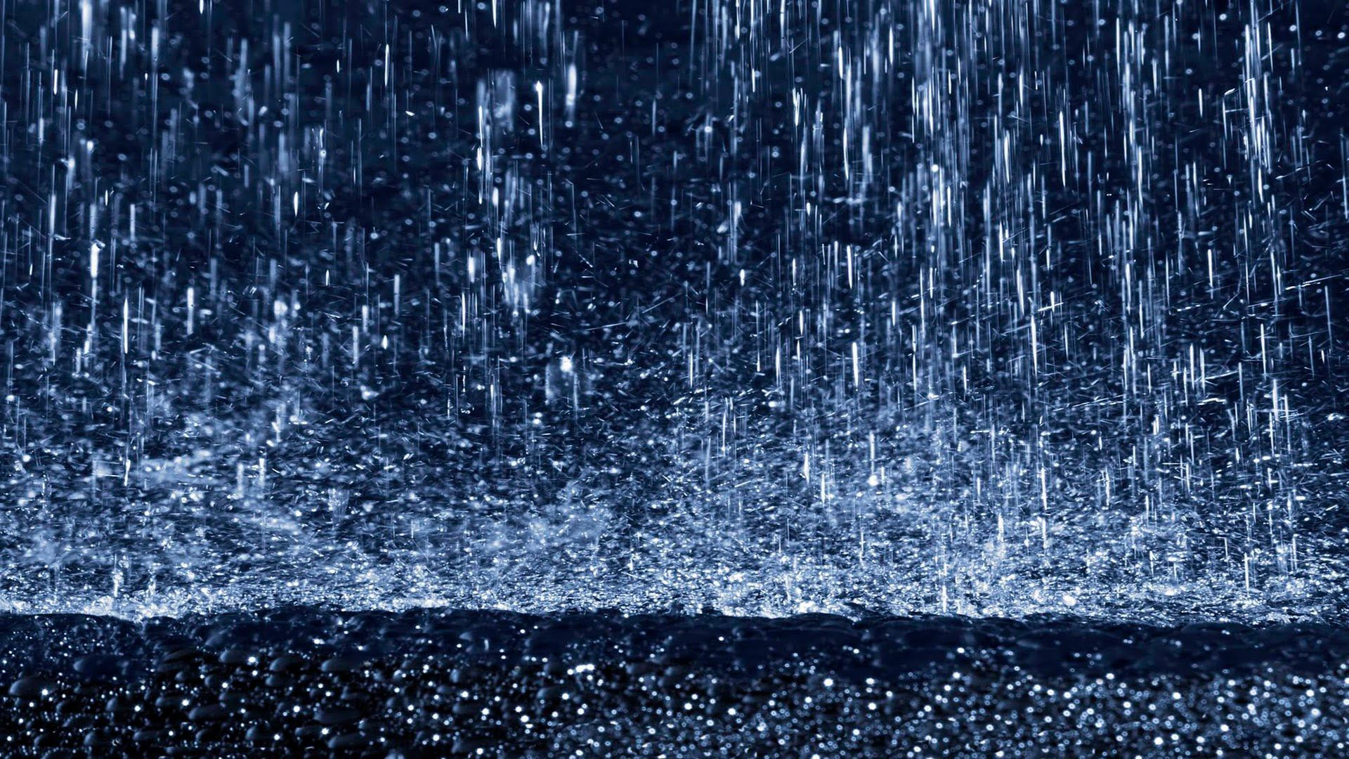 비가 오는 소리 - 빗소리, 비내리는 소리, 비, 적적, 흐림, 날씨, 자연