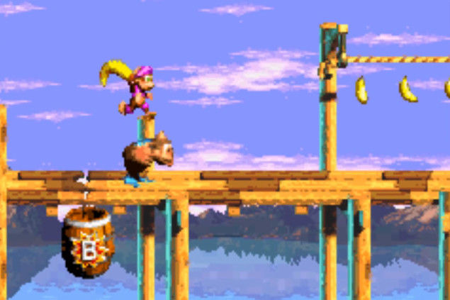 Donkey Kong Country3 Dixie Kong&#039;s Double Trouble! - Stilt Village (평화, 신비, 잔잔)