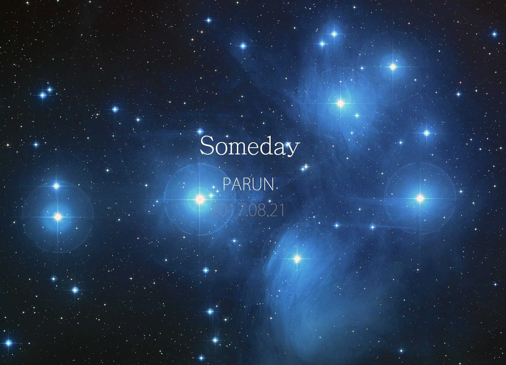 PARUN - Someday 희망 애절 피아노