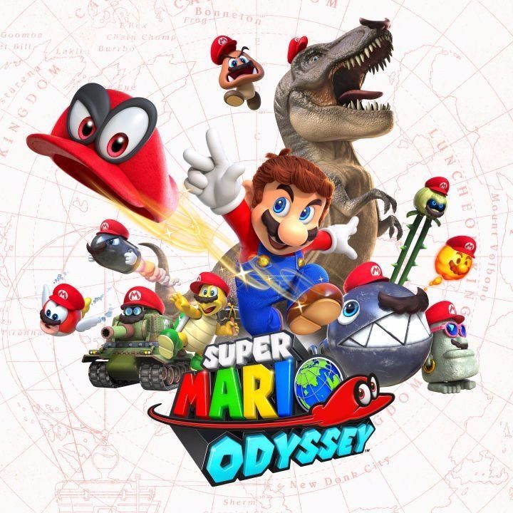 Super Mario Odyssey OST - Jump Up, Super Star!  (신남, 흥겨움, 발랄, 즐거움,행복)